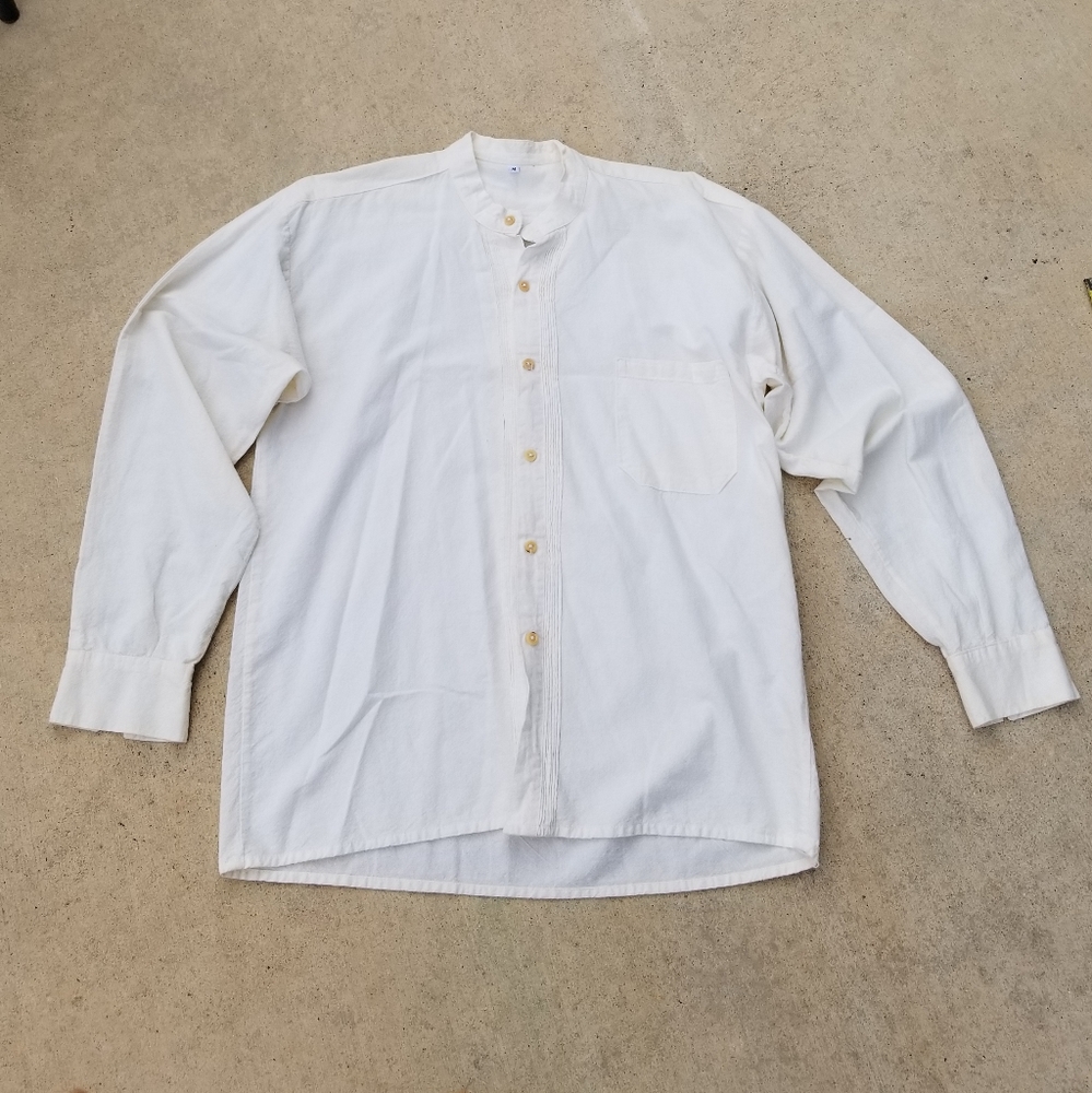 Round Collar Button Down - image 1